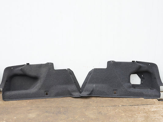 2010 - 2016 Bmw 5  Series F10 Trunk Quarter Carpet Rim Cover Rear Left Right OEM