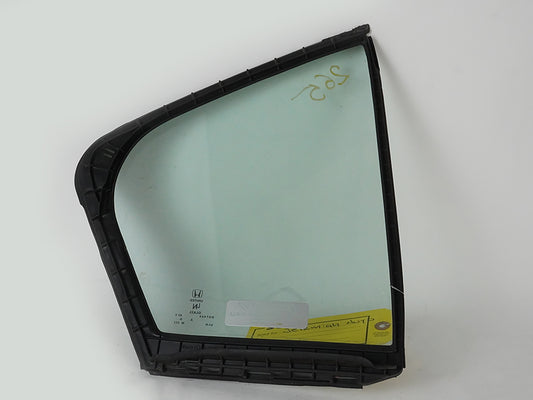 08-12 Honda Accord Sedan 4dr Door Vent Window Glass Rear Left 73455TA0A00 OEM