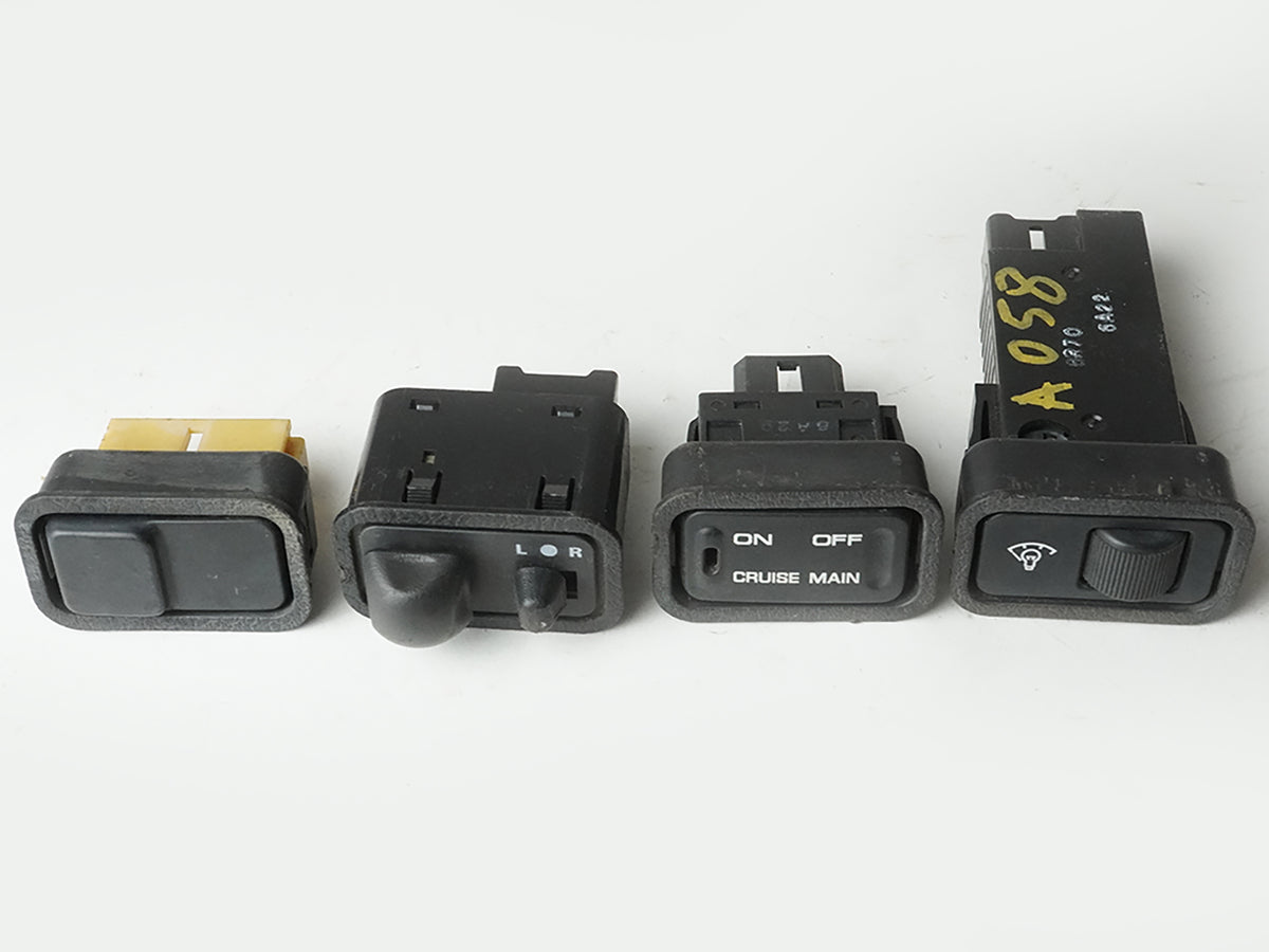 1994 - 1997 Mazda Miata Mirror Cruise Dimmer Switch Adjust Control BuTTons OEM