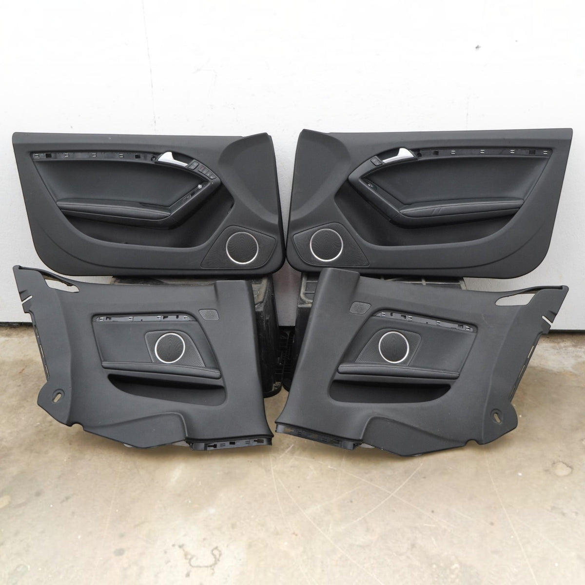 08-17 Audi A5 S5 B8 Door Panel Inner W Switches Front Rear LH RH 8T1867105 OEM