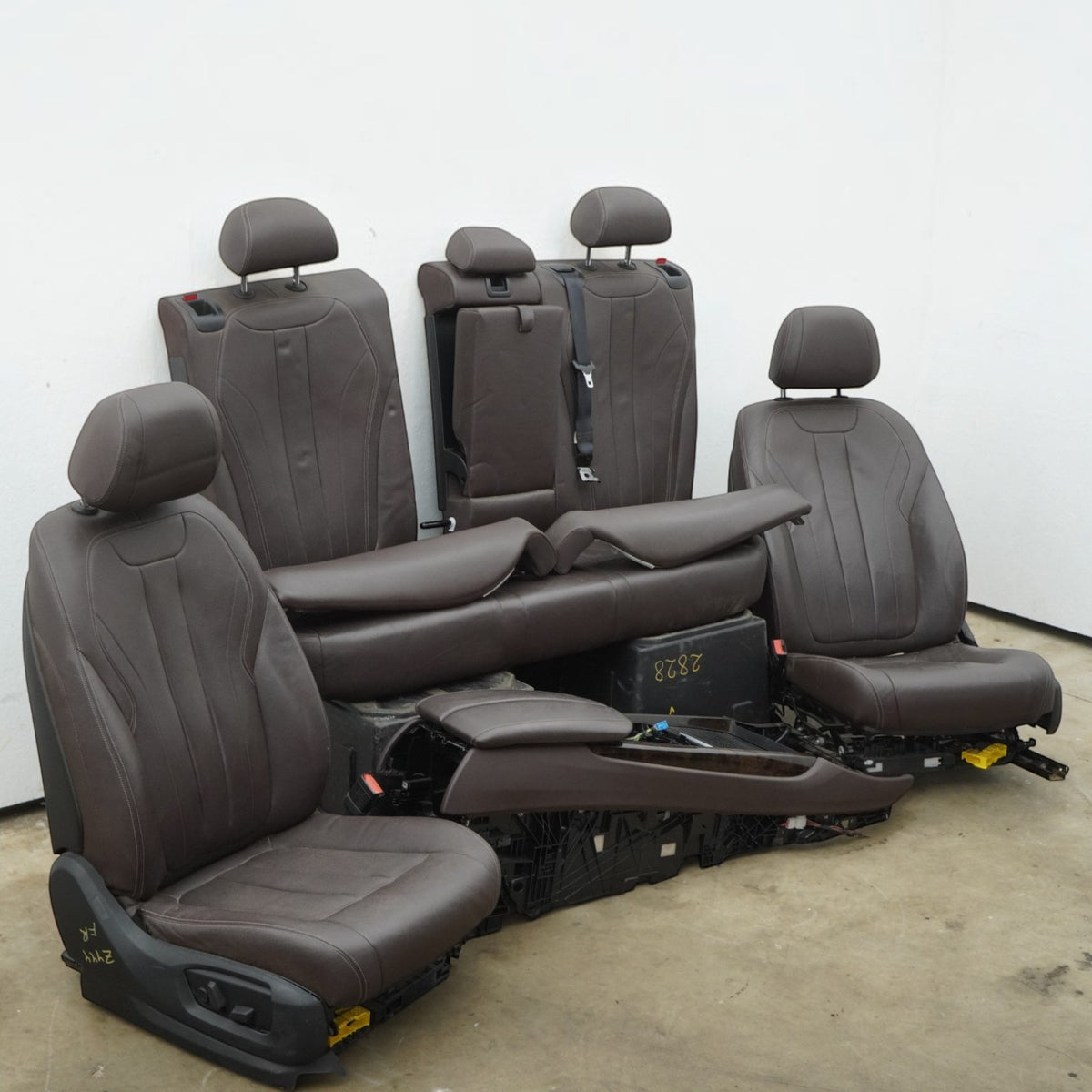 14-18 BMW X5 F15 Seats Leather Bucket Electric Front Left Right 52107299679 OEM
