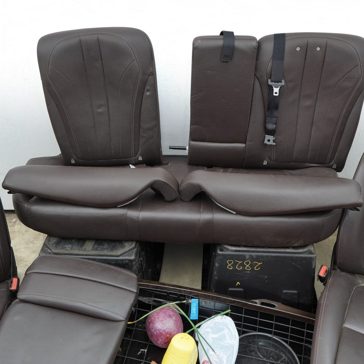 14-18 BMW X5 F15 Seats Leather Bucket Electric Front Left Right 52107299679 OEM