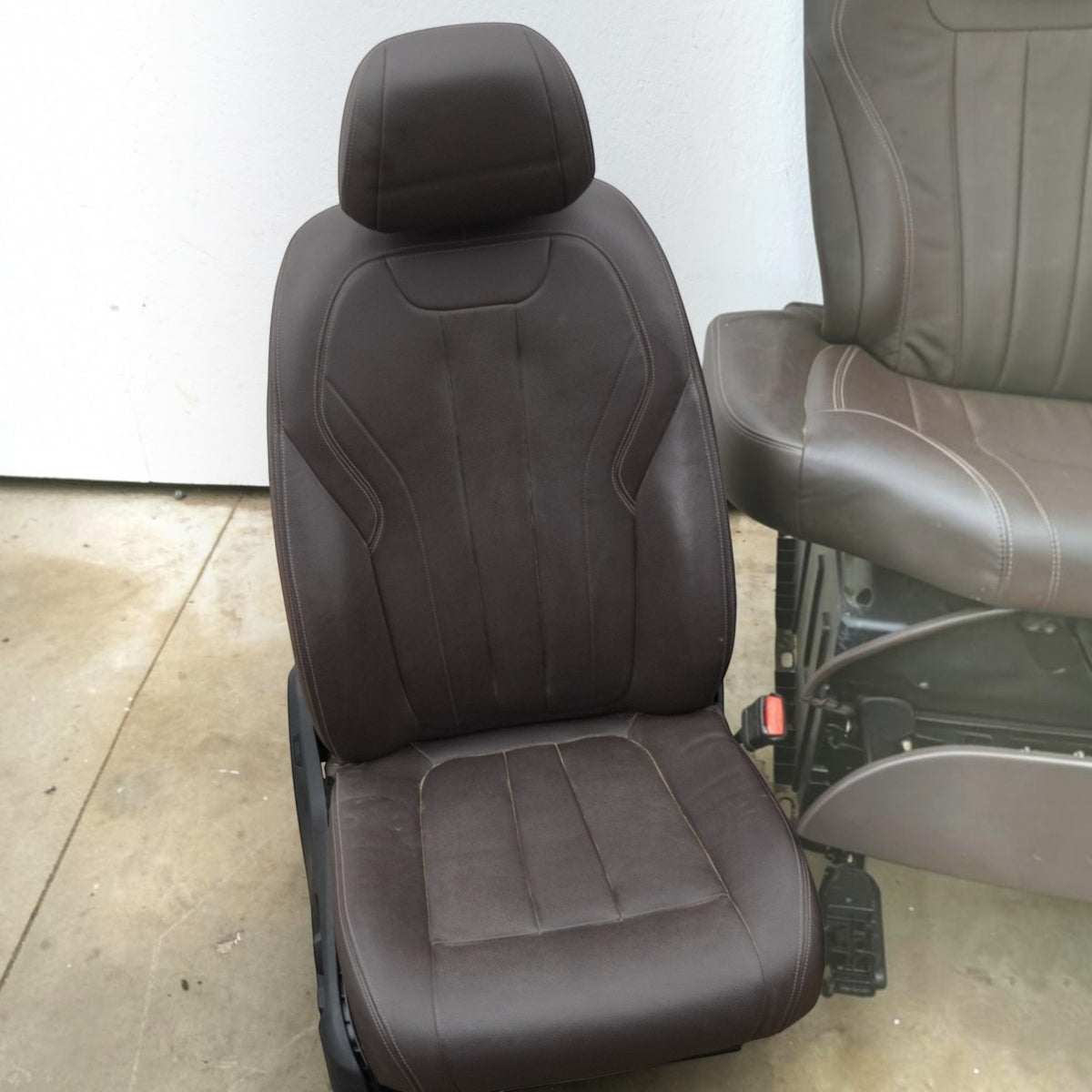 14-18 BMW X5 F15 Seats Leather Bucket Electric Front Left Right 52107299679 OEM