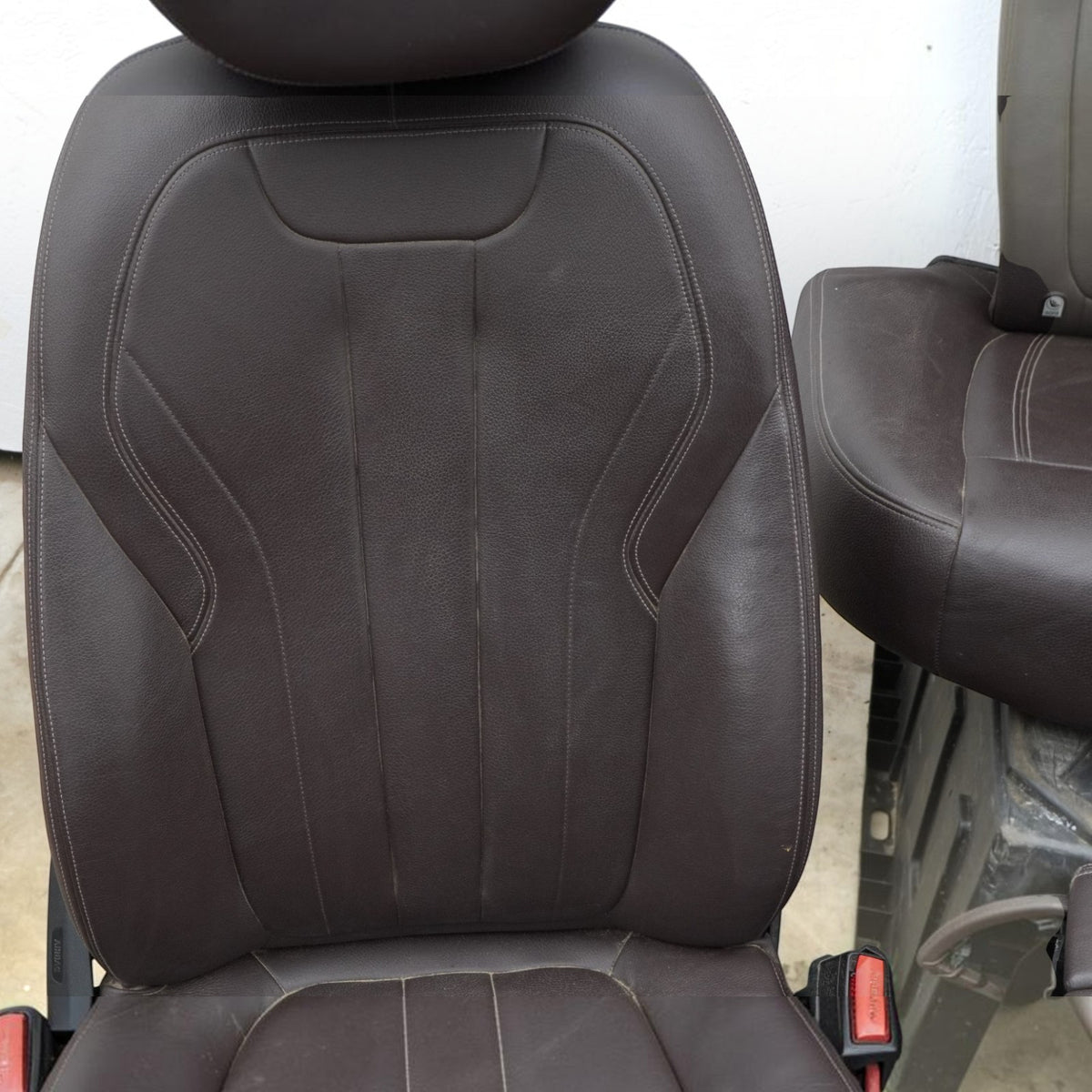 14-18 BMW X5 F15 Seats Leather Bucket Electric Front Left Right 52107299679 OEM
