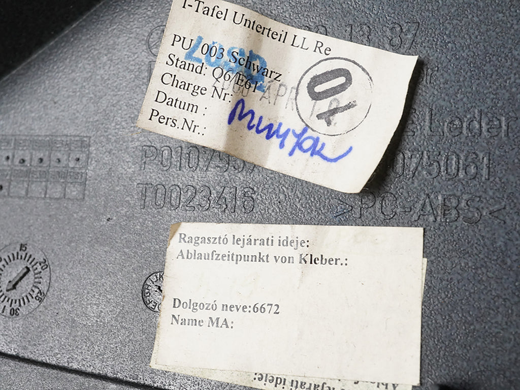  2007 - 2009 Mercedes Benz S Class W221 Dashboard Trim Cover Lower Rh A2216801387, used