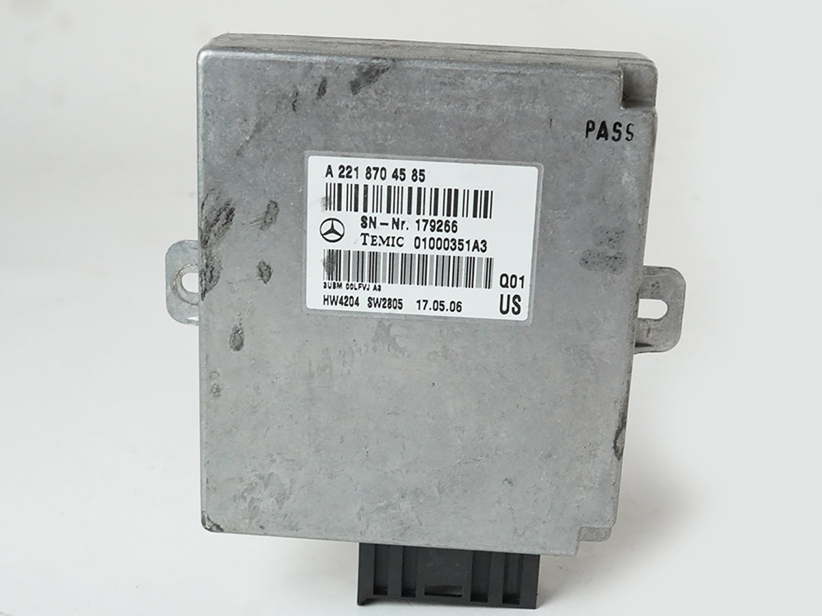 07-13 Mercedes S550 W221 Voice Bluetooth Computer Module Control 2218704585