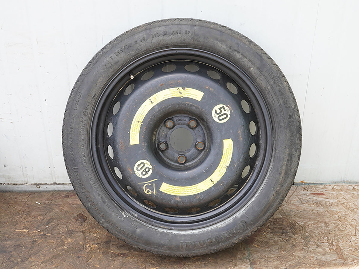 2007 - 2013 Mercedes Benz S Class W221 Spare Tire Wheel Rim 155/70 R19 OEM