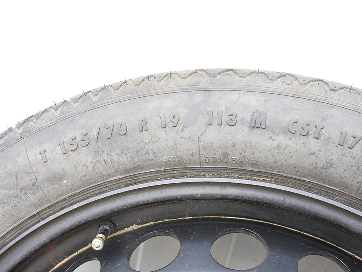 2007 - 2013 Mercedes Benz S Class W221 Spare Tire Wheel Rim 155/70 R19 OEM