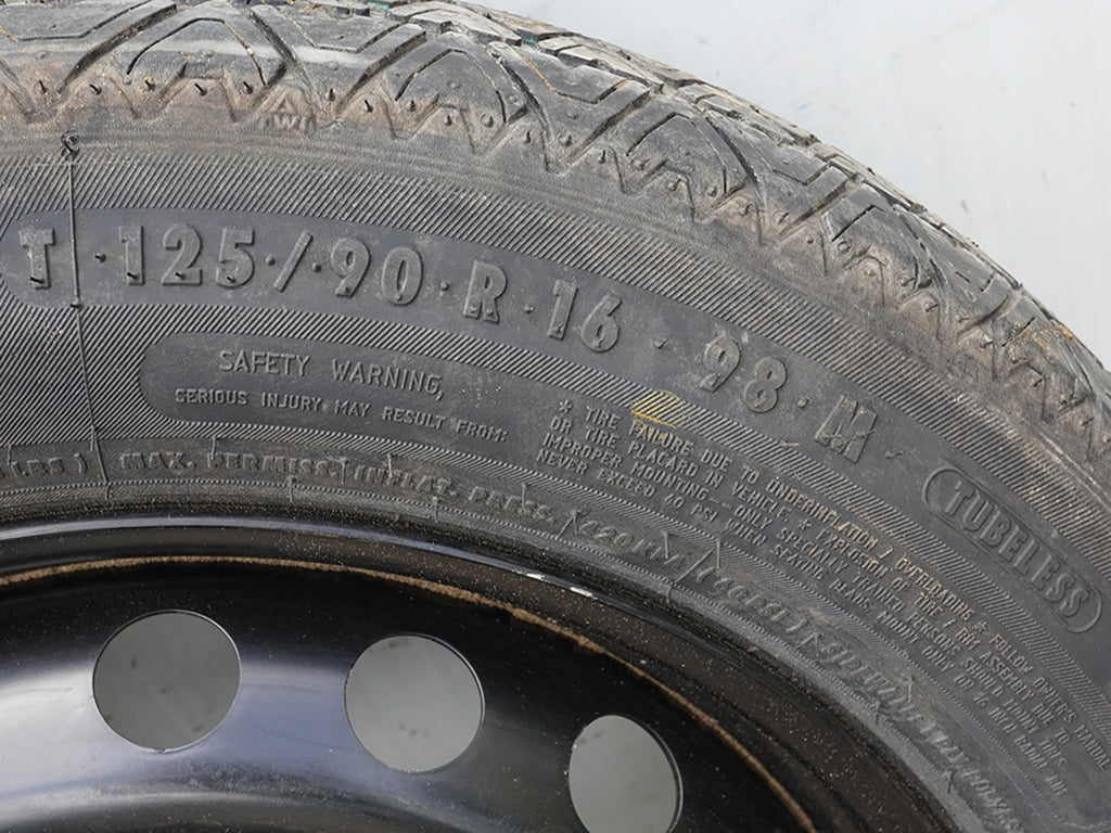  2008 - 2014 Mercedes Benz C Class W204 Spare Tire Wheel Rim 125/90 R16 OEM, in stock