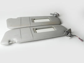 2004 - 2010 BMW 5 SERIES SUN SHADE VISOR  W MIRROR SET OF 2 LEFT RIGHT FRONT OEM, Price
