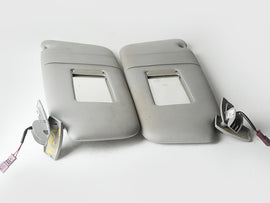 2004 - 2010 BMW 5 SERIES SUN SHADE VISOR  W MIRROR SET OF 2 LEFT RIGHT FRONT OEM, Buy