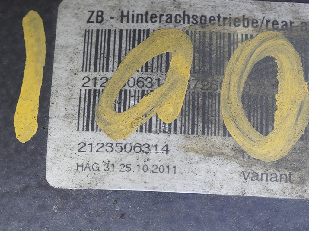  2012 - 2014 Mercedes Benz C Class W204 Carrier Differential Rwd Rear A2043510408, in stock