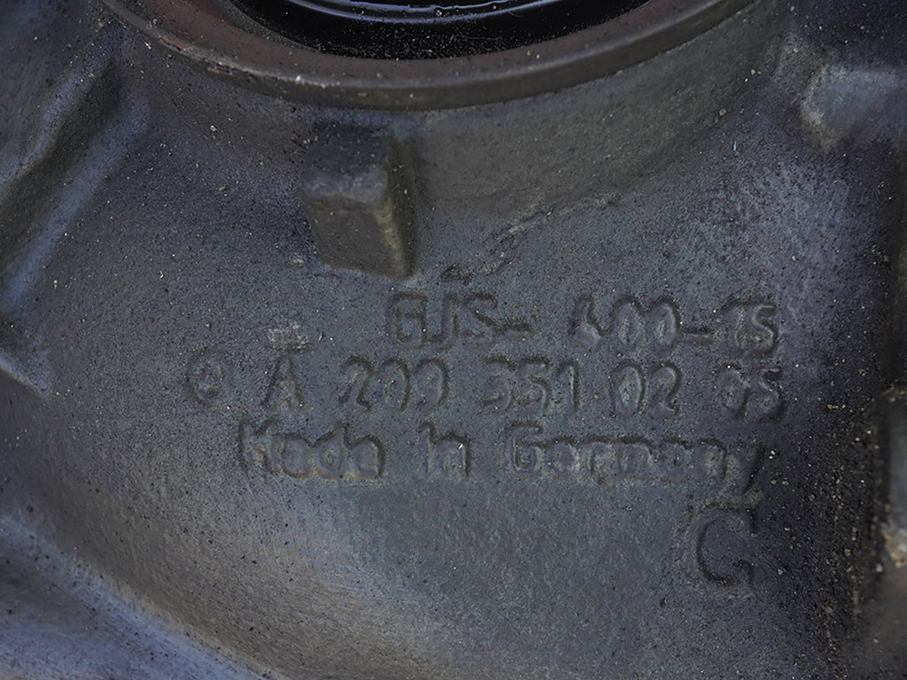  2012 - 2014 Mercedes Benz C Class W204 Carrier Differential Rwd Rear A2043510408, used