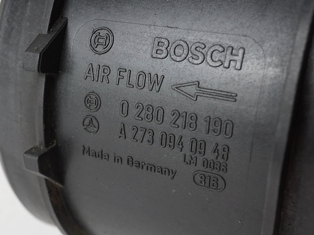  2007 - 2013 Mercedes Benz S550 Mass Air Flow Meter Sensor Maf 2730940948 OEM, used