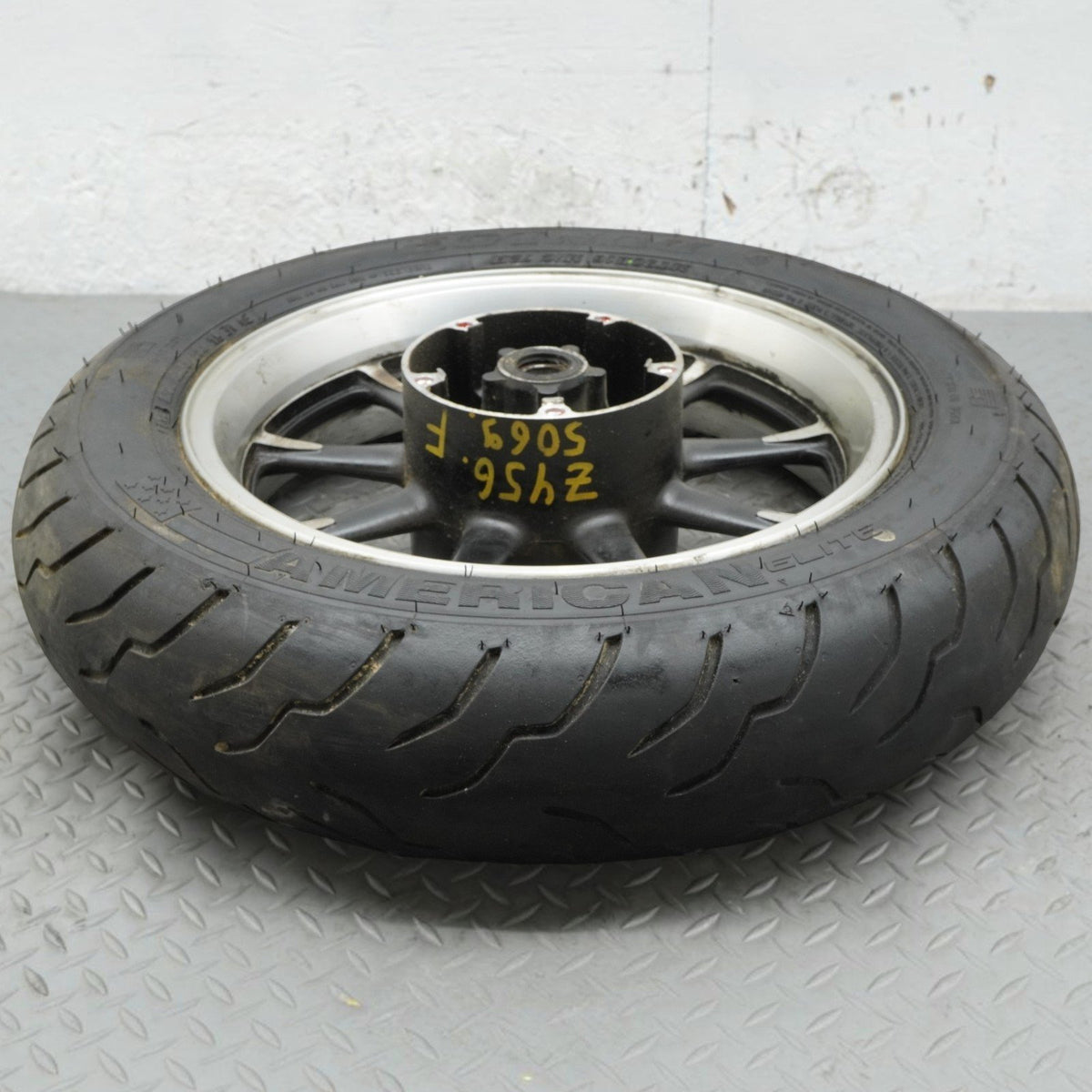 11-13 Kawasaki Vulcan Vaquero VN1700J Front Wheel Rim 16X3.5 With Tire OEM