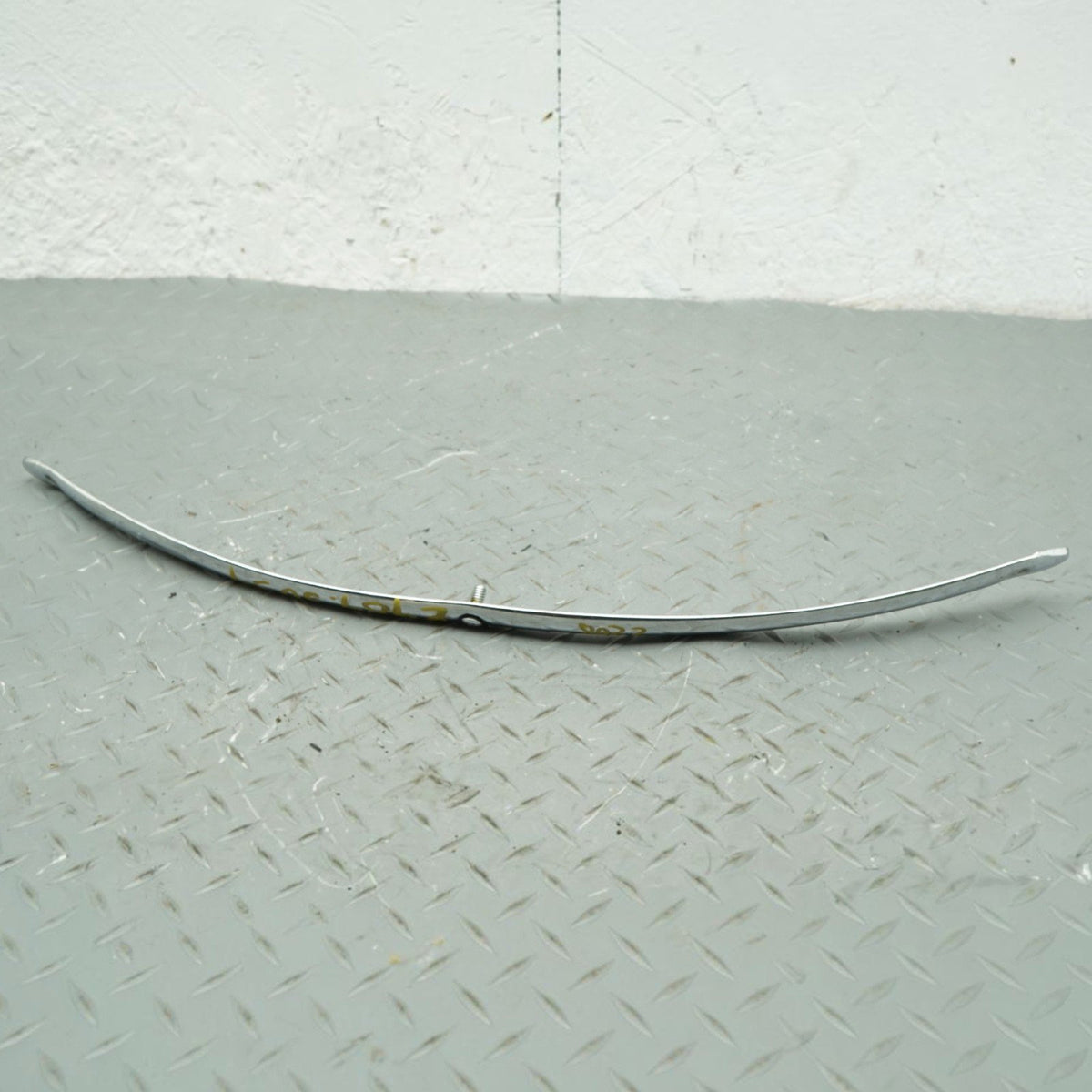 12-13 Harley Electra Glide Classic FLHTC Windshield Chrome Trim Front OEM
