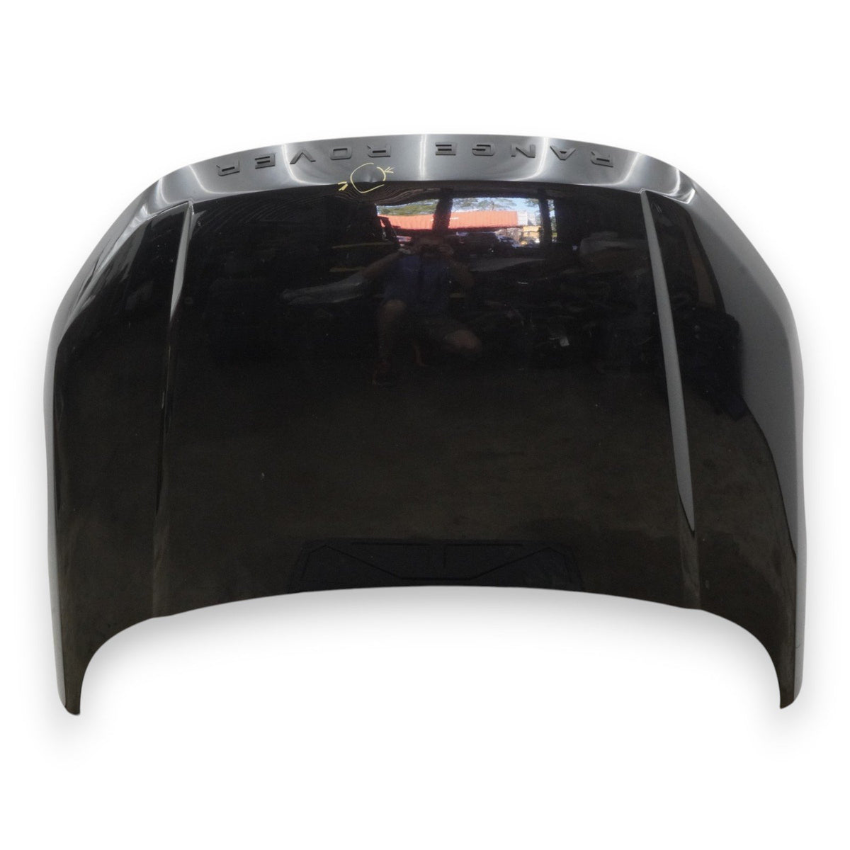 12-19 Land Range Rover Evoque L538 Hood PaneL Cover LR027587 Black 820 OEM
