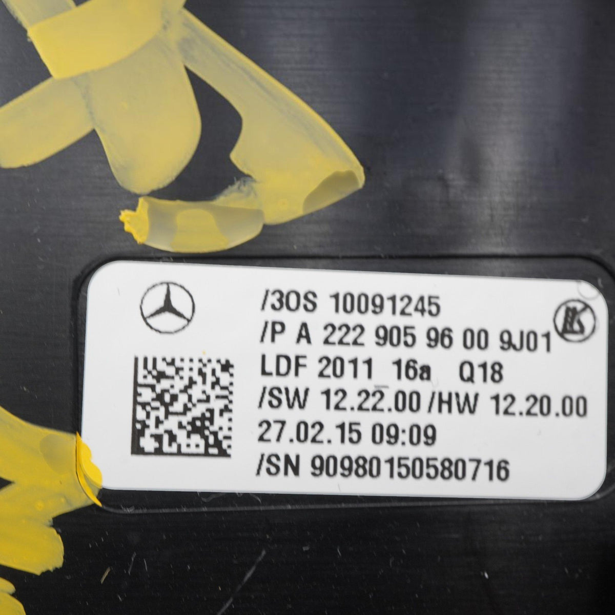 15-20 Mercedes S550 S400 W222 Front Rear Seat Door Panel Center Console SET OEM