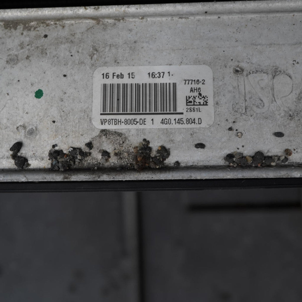 16-18 Audi A7 4G 3.0L Radiator AC Condenser Fan Shroud Cooling 4G0145804D OEM