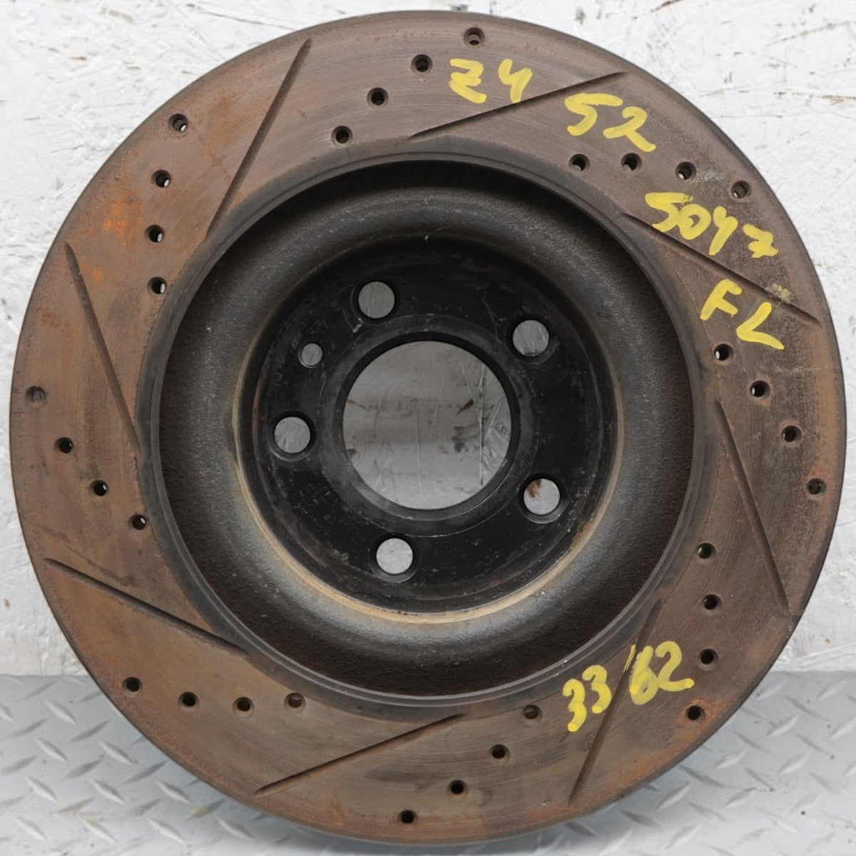 11-14 Ford Mustang GT Front Left Driver Side Brake Rotor Disc BR3Z1125A OEM