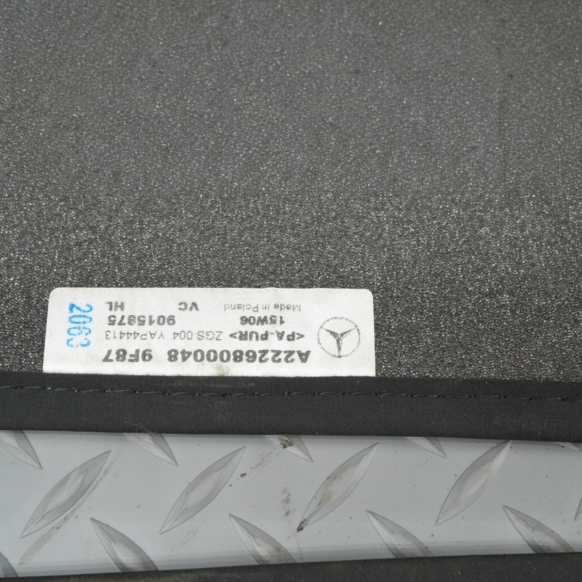 14-20 Mercedes S550 S560 S400 W222 Sedan Carpet Floor Mat Front Rear A2226800048