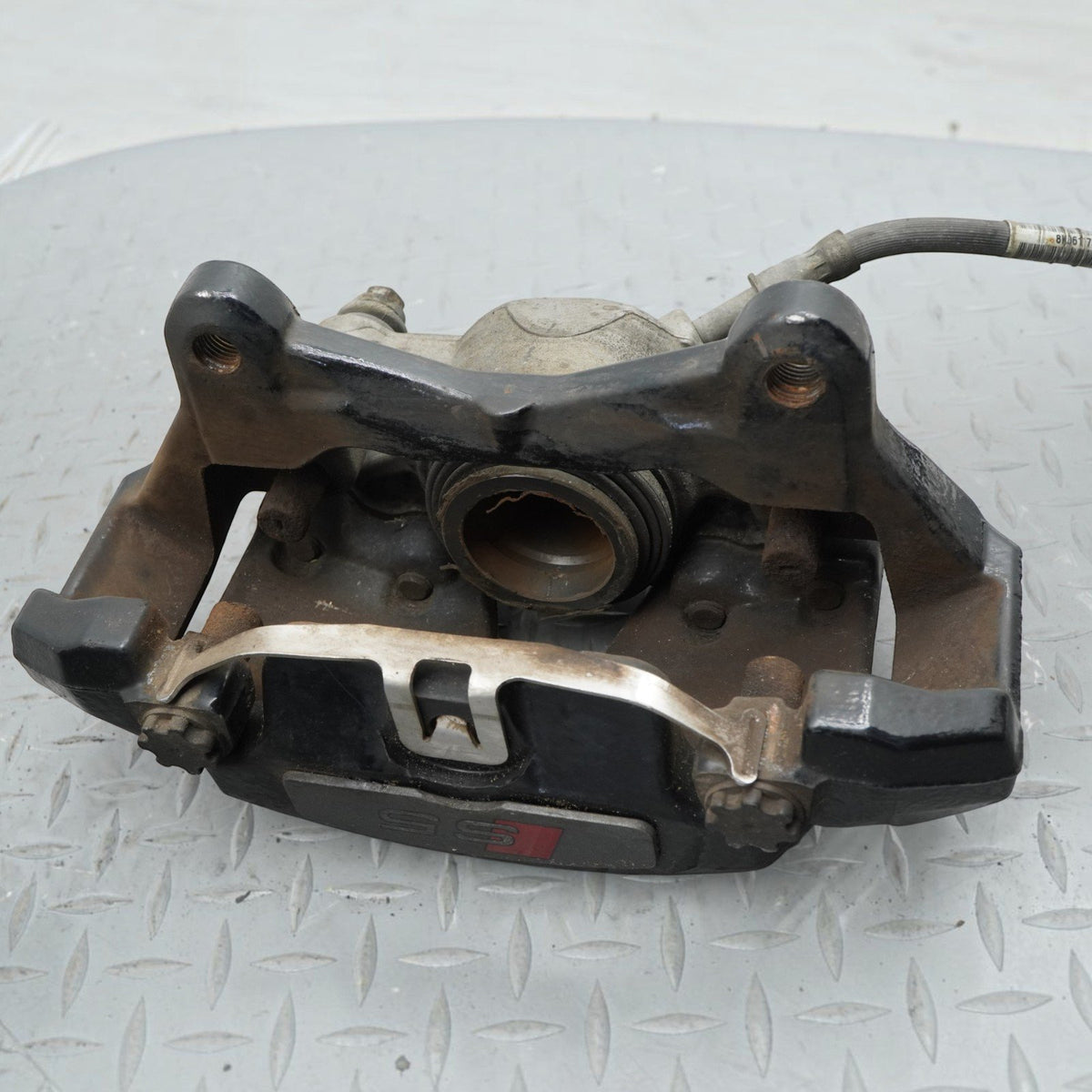 12-17 AUDI S5 8T Brake Caliper Front Left Right Side Set Of 2 8T0615123C OEM