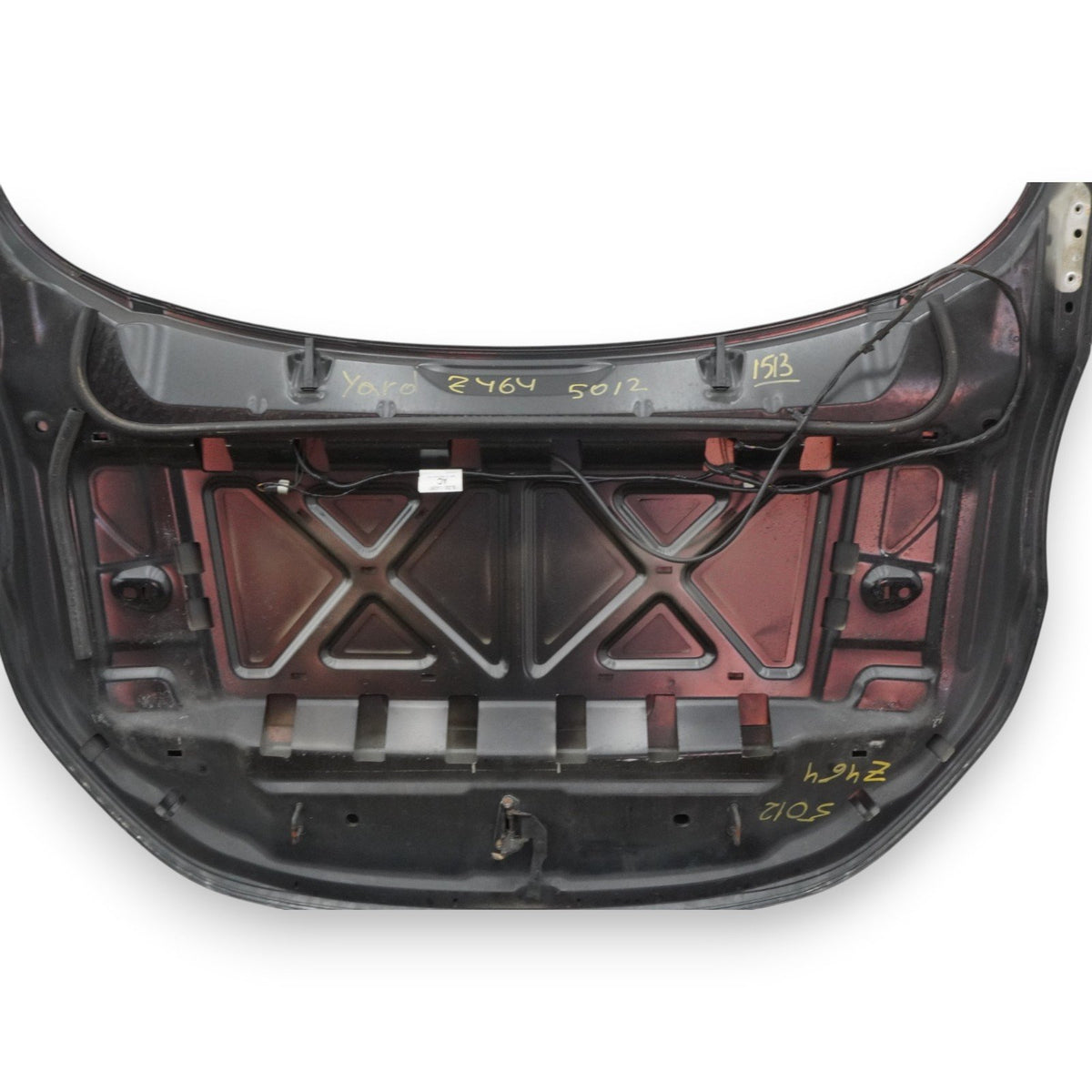 12-19 Land Range Rover Evoque L538 Hood PaneL Cover LR027587 Black 820 OEM