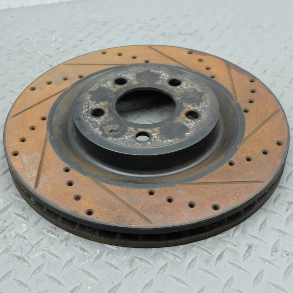 11-14 Ford Mustang GT Front Left Driver Side Brake Rotor Disc BR3Z1125A OEM