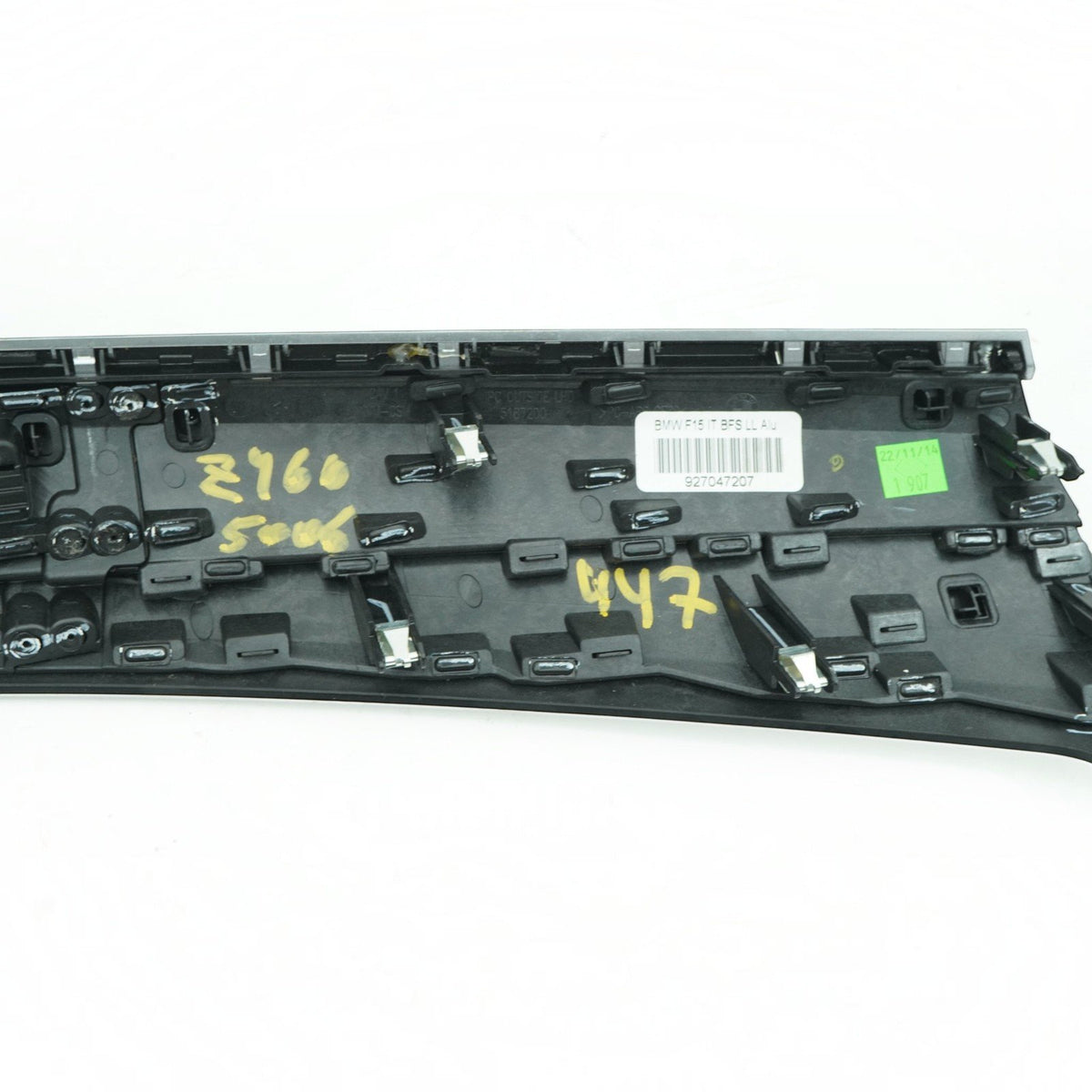 15-19 BMW X6 F16 Dashboard Cover Panel Molding Trim Center Front 927047207 OEM