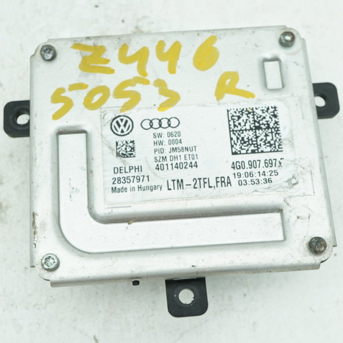 12-15 Audi S7 A7 4G Right Side Daytime LED Control Module Unit 4G0907697 OEM