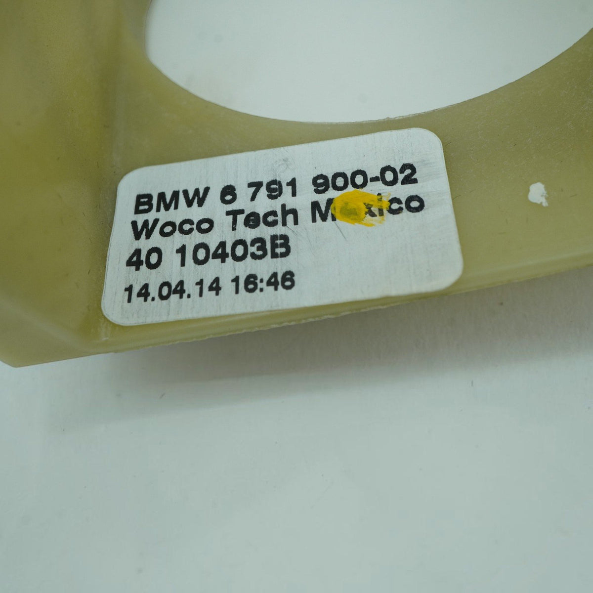 14-18 BMW X5 F15 Pedal Brake Stop Foot Pad W Mount Bracket Support 6791900 OEM