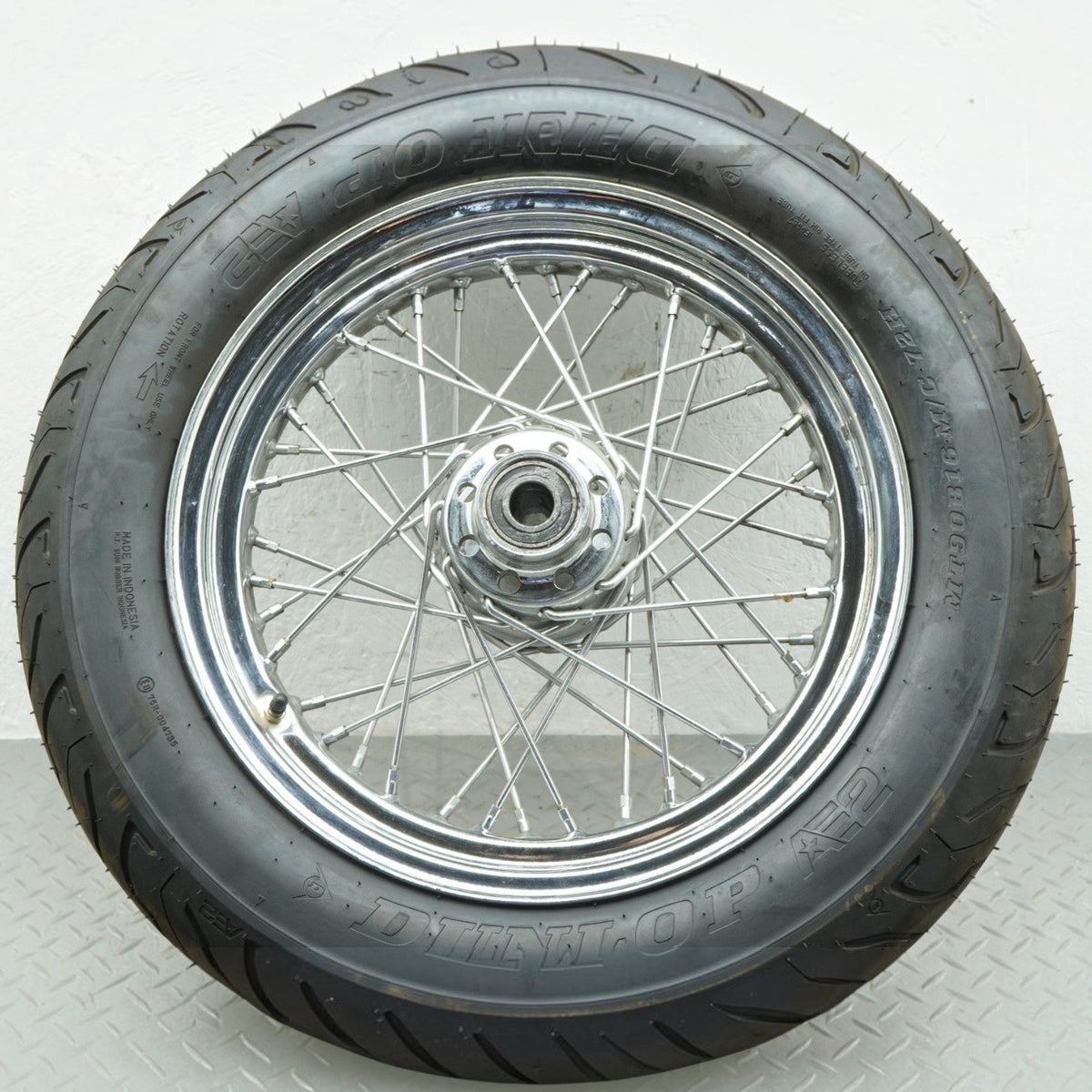 2000-2011 Harley Davidson Heritage Softail FLSTC Front Tire Rim Wheel MT90B16