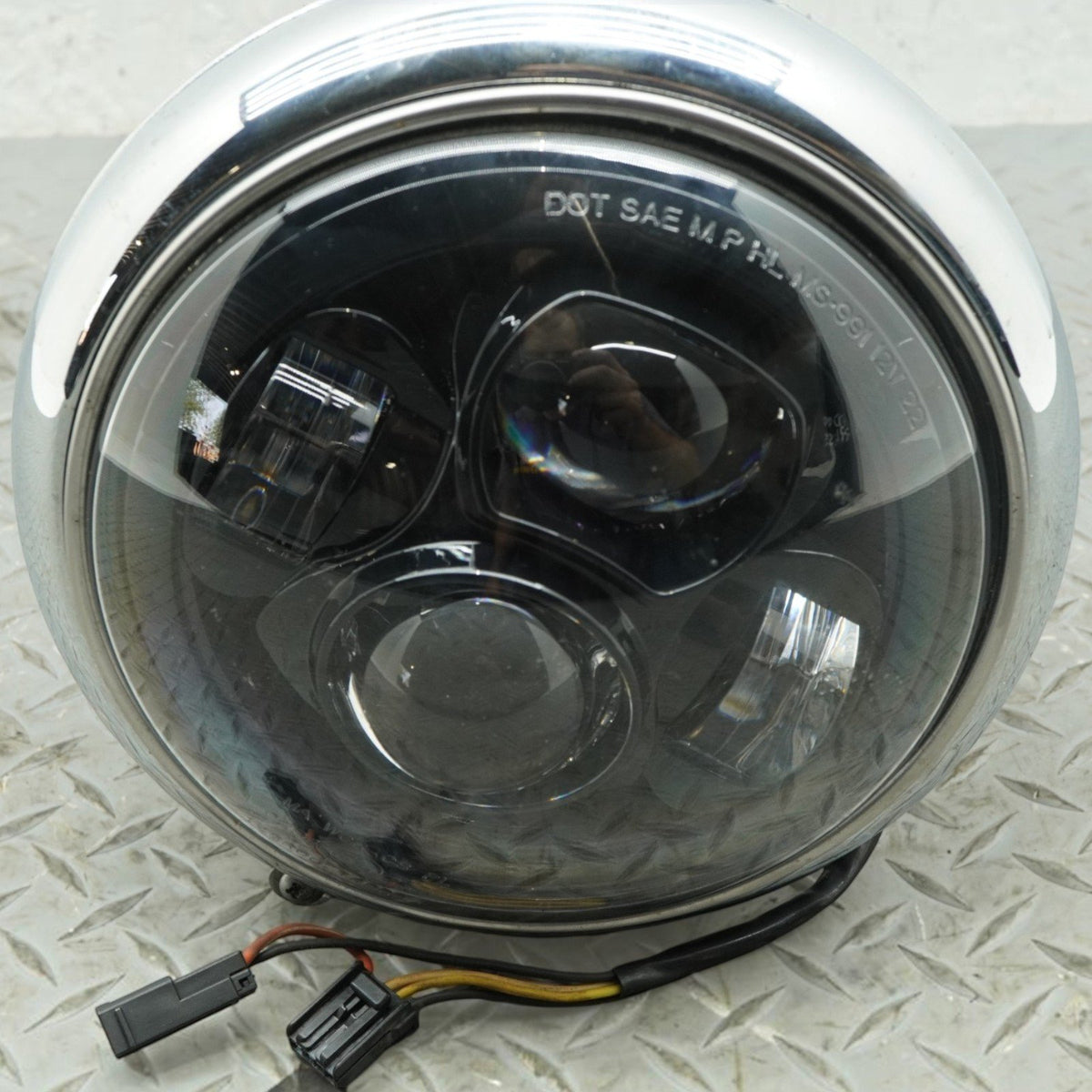 2000-2011 Harley Davidson Heritage Softail FLSTC Front Headlight Head Light Lamp