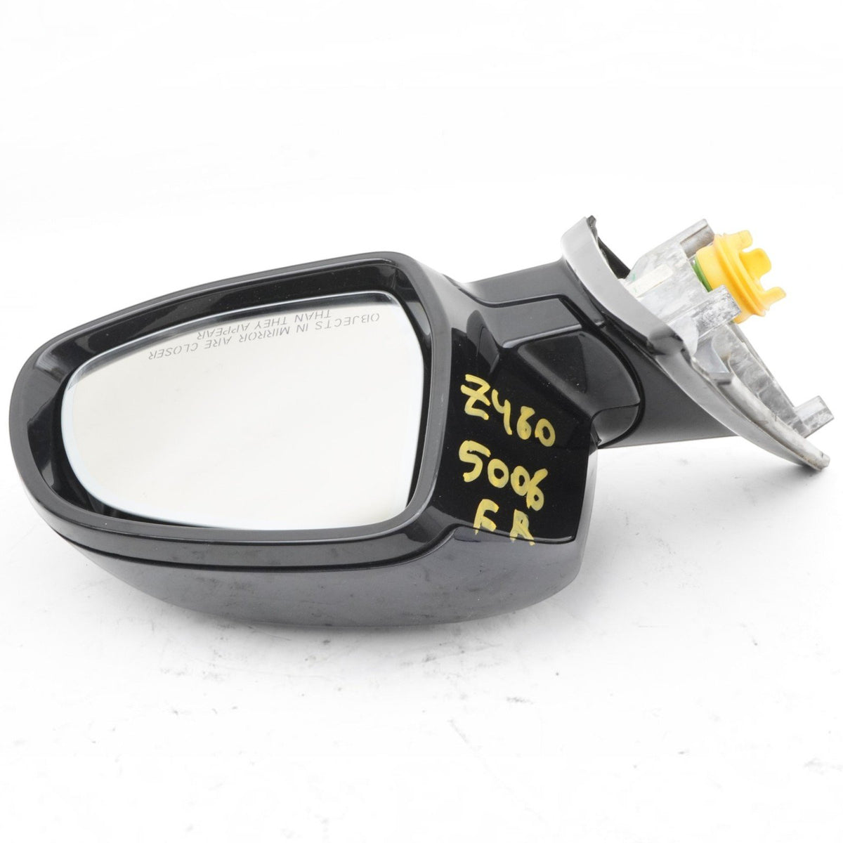 15-19 BMW X6 F16 Right Door Mirror w/ Camera w/o Blind Spot Power Fold Black 416
