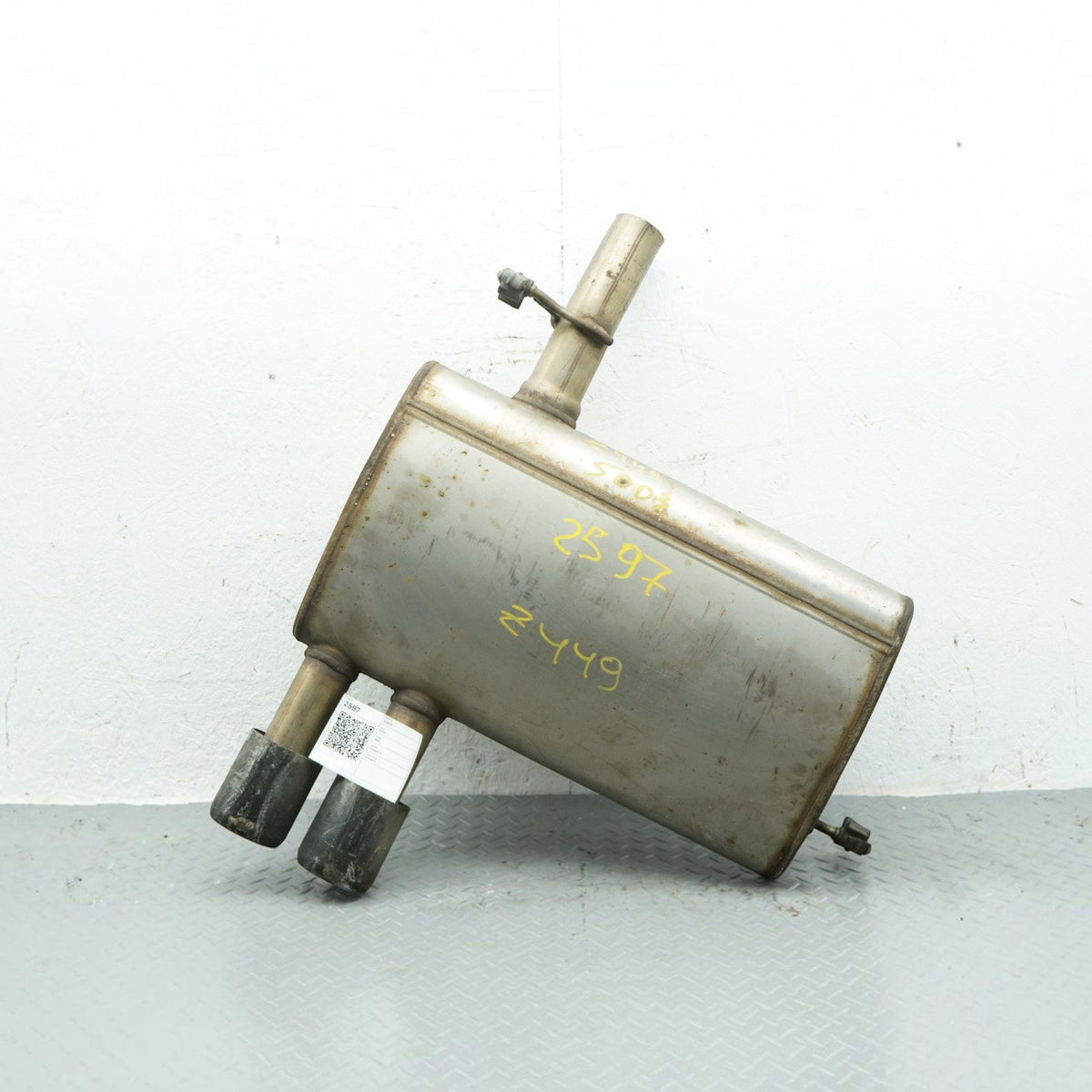 14-24 Mini Cooper S F56 Hatchback 2.0L Muffler Exhaust Silencer Rear 8603281 OEM
