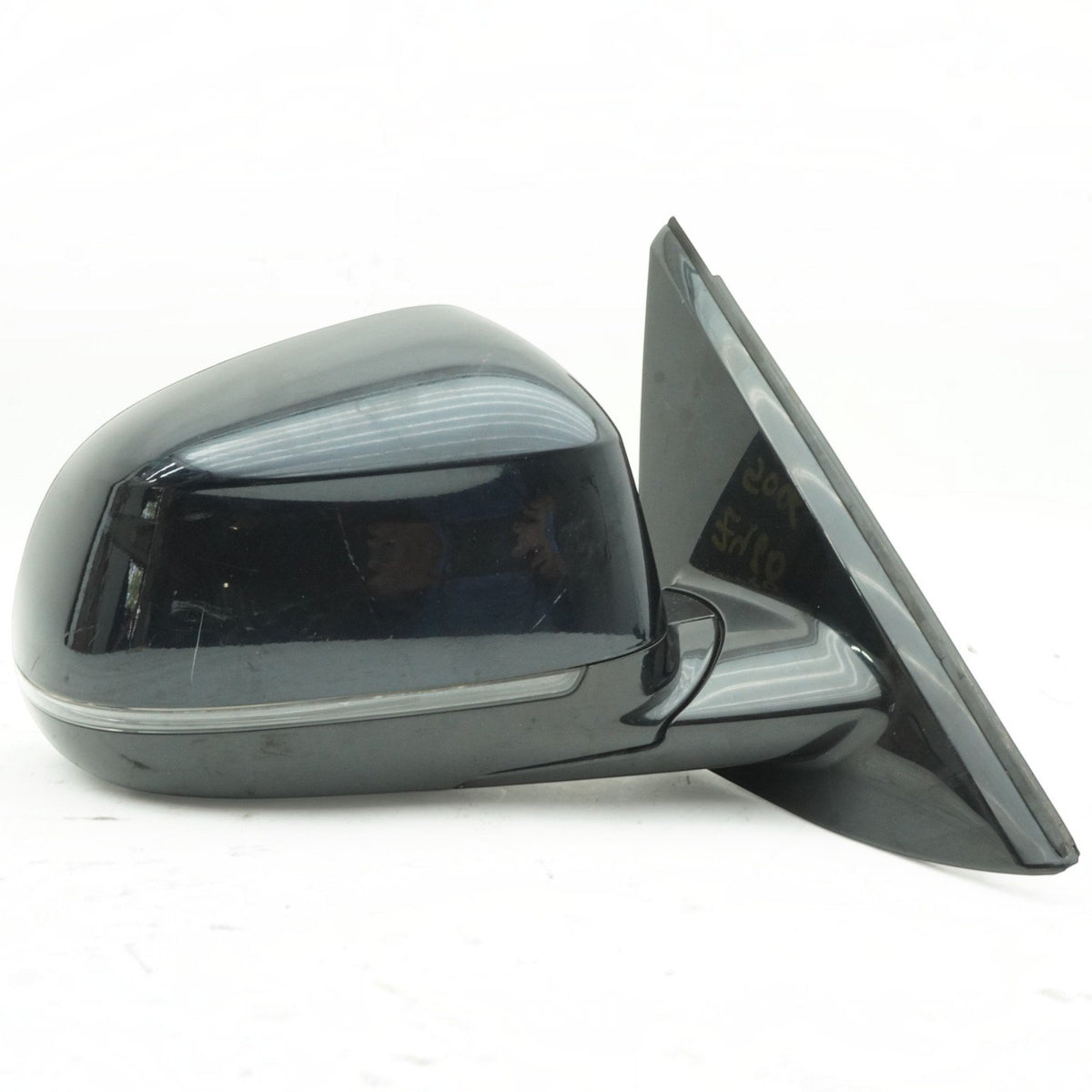 15-19 BMW X6 F16 Right Door Mirror w/ Camera w/o Blind Spot Power Fold Black 416