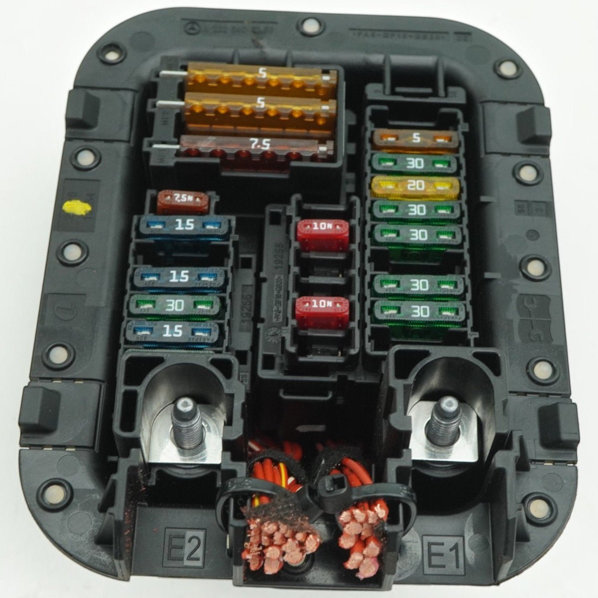 14-20 Mercedes S550 S400 S600 W222 Cabin Fuse Relay Box Junction A2225403150 OEM