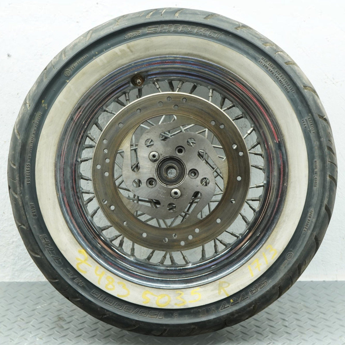 00-11 Harley-Davidson FXDWG rear rim Wheel W Tire 16X3.0J 41797-00 OEM