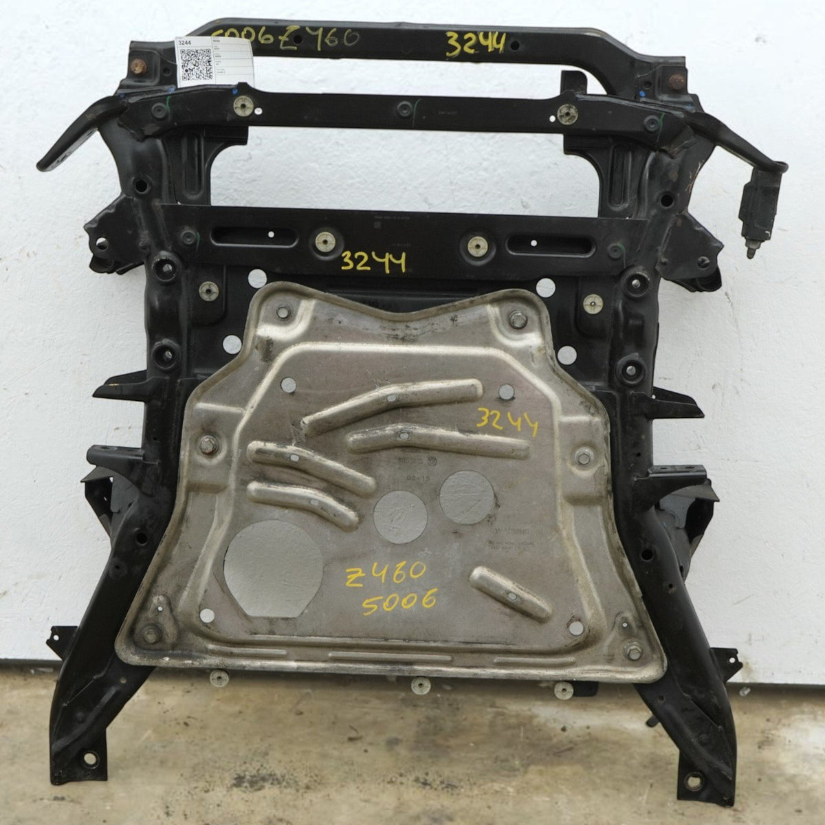 15-19 BMW X6 F16 Front Subframe Crossmember Cradle Suspension 31116866689 OEM
