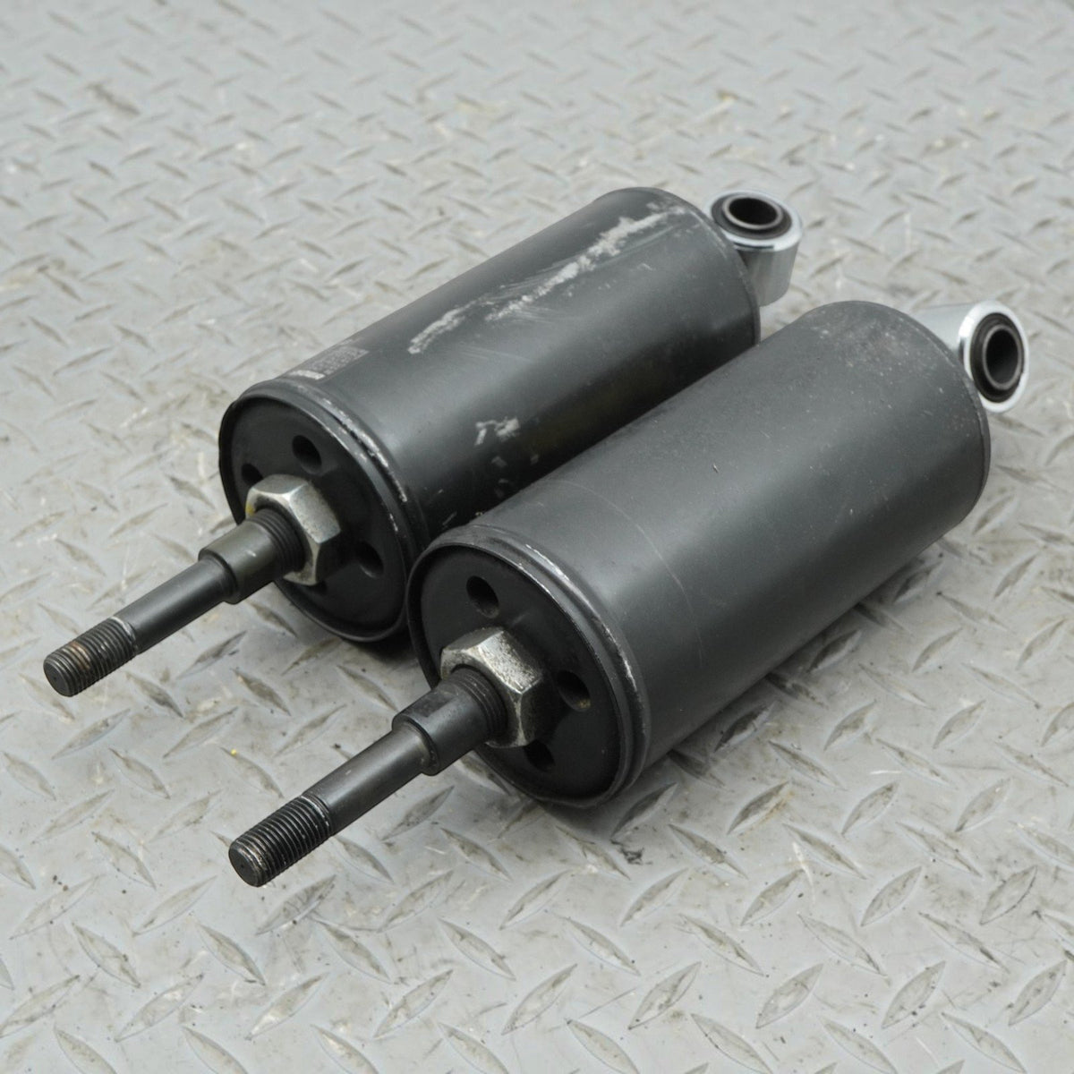 11-16 Harley-Davidson FLSTC Motorcycle Rear Air Shock Absorbers Showa Aftermrkt