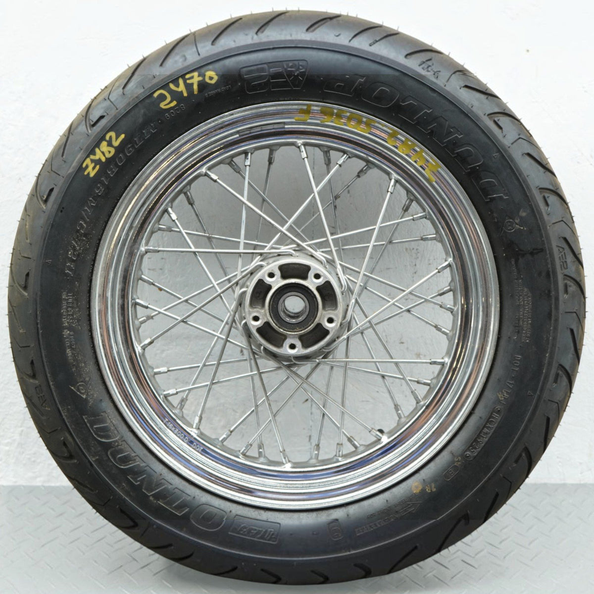 2000-2011 Harley Davidson Heritage Softail FLSTC Front Tire Rim Wheel MT90B16