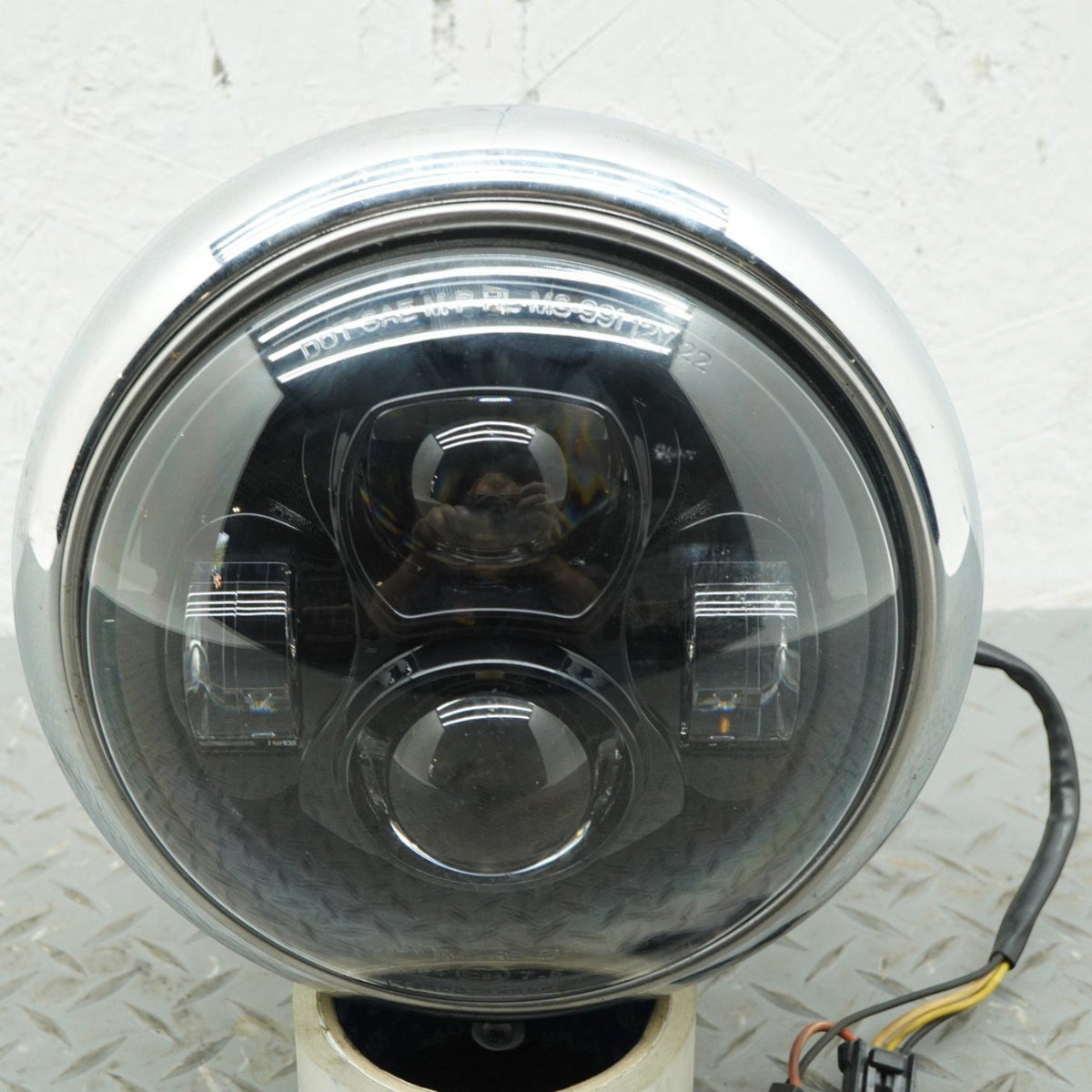 2000-2011 Harley Davidson Heritage Softail FLSTC Front Headlight Head Light Lamp