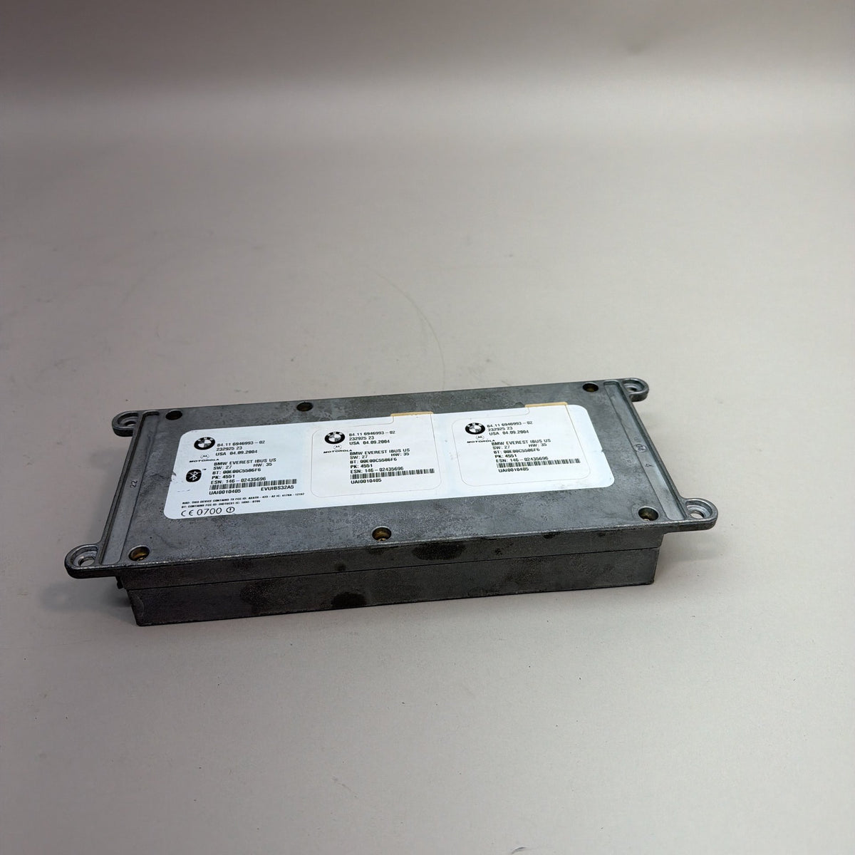 04-06 BMW 330 325 E46 Motorola IBUS Bluetooth Telematics Module 84116946993 OEM