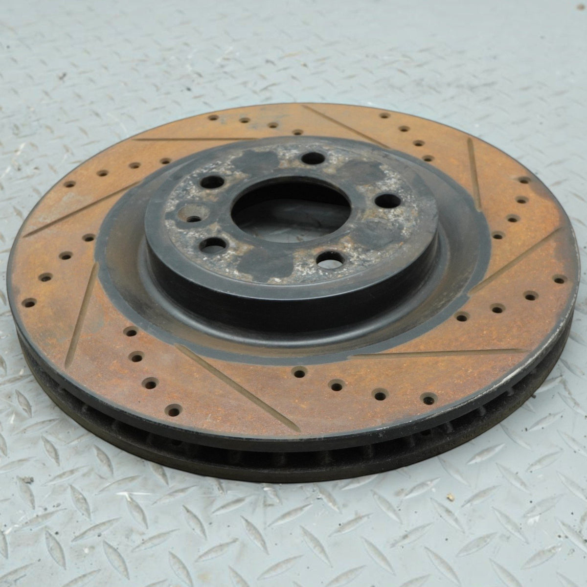 11-14 Ford Mustang GT Front Left Driver Side Brake Rotor Disc BR3Z1125A OEM