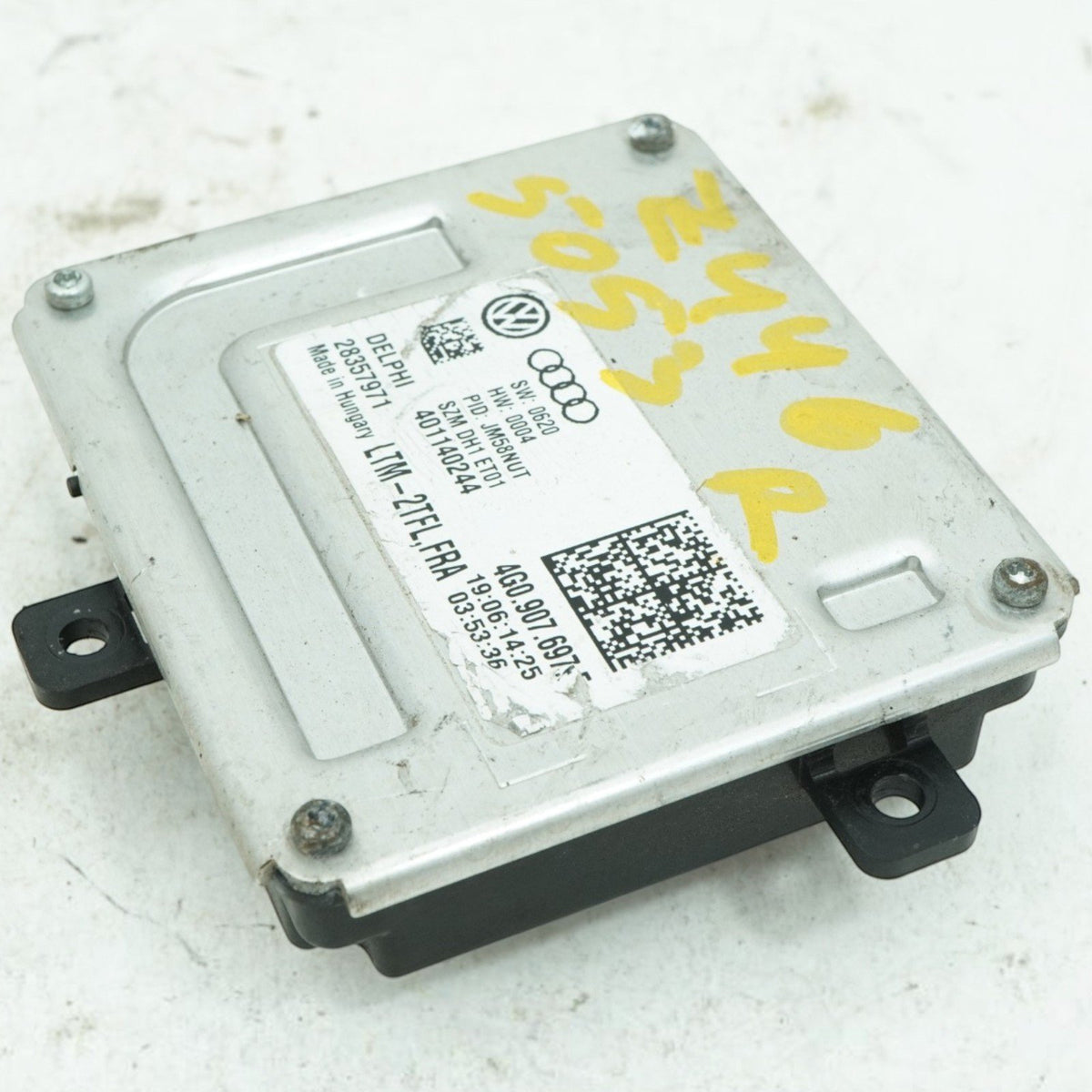 12-15 Audi S7 A7 4G Right Side Daytime LED Control Module Unit 4G0907697 OEM