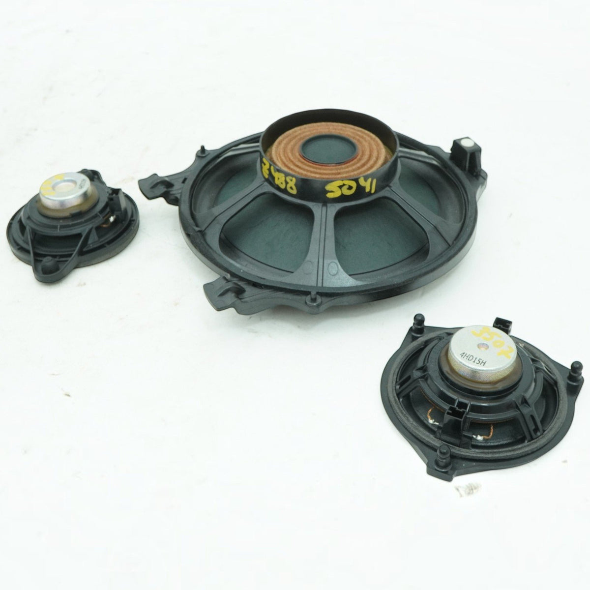 14-20 Mercedes S550 S400 S450 S560 Subwoofer Speaker Set Of 3 A2228203602 OEM