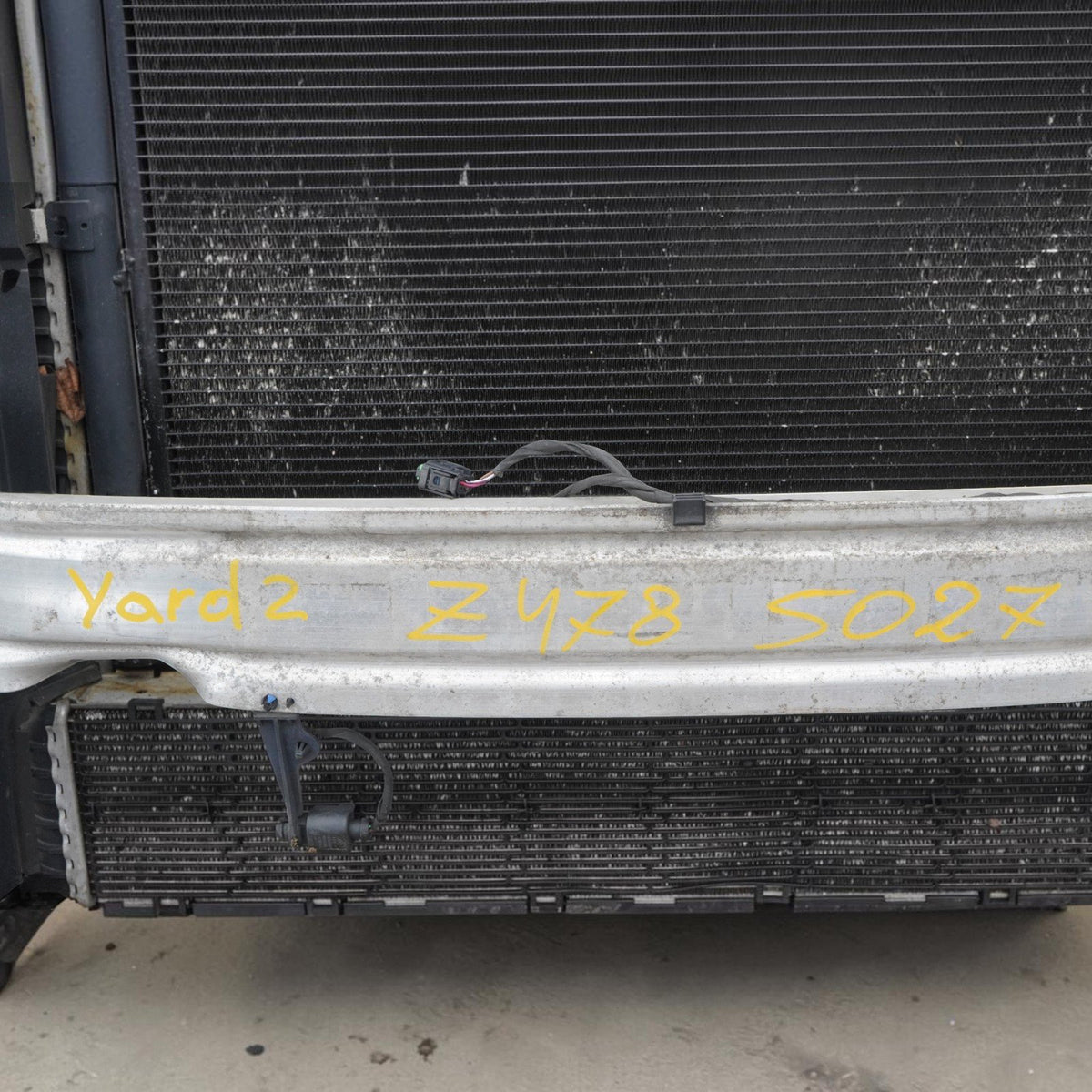 16-18 Audi A7 4G 3.0L Radiator AC Condenser Fan Shroud Cooling 4G0145804D OEM