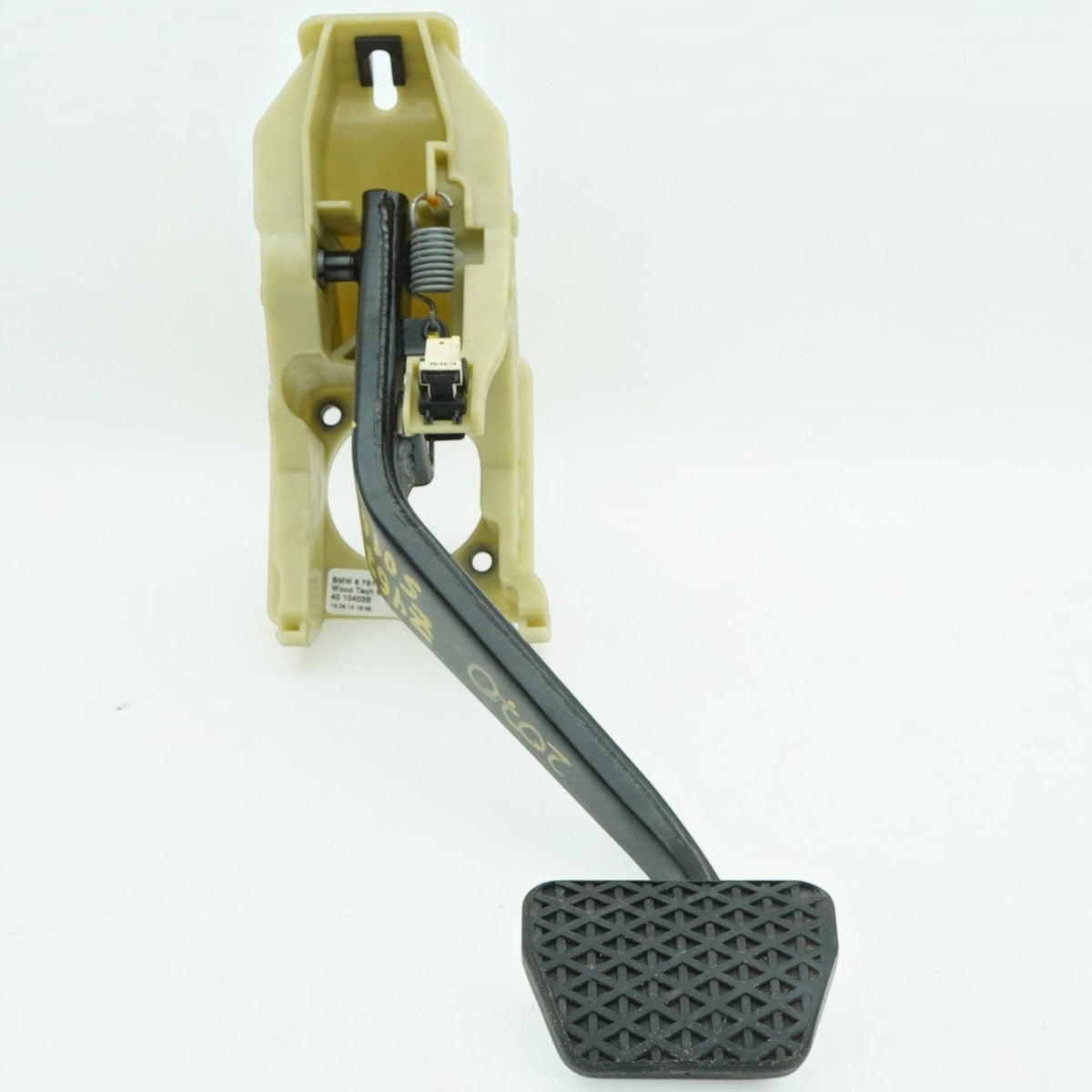 14-18 BMW X5 F15 Pedal Brake Stop Foot Pad W Mount Bracket Support 6791900 OEM