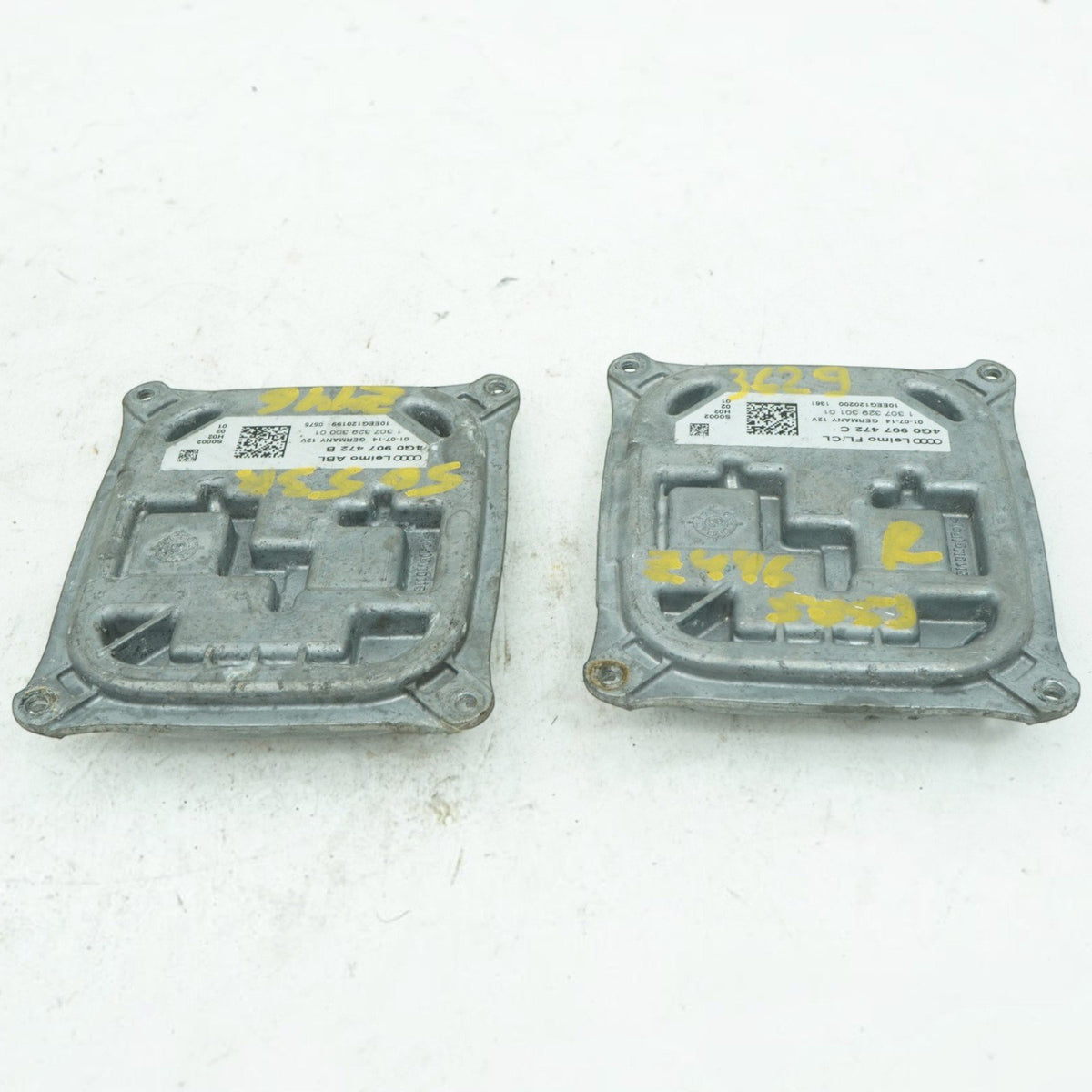 12-15 Audi S7 A7 4G LED Headlamp Headlight Ballast Hid Set Of 2 4G0907472B OEM