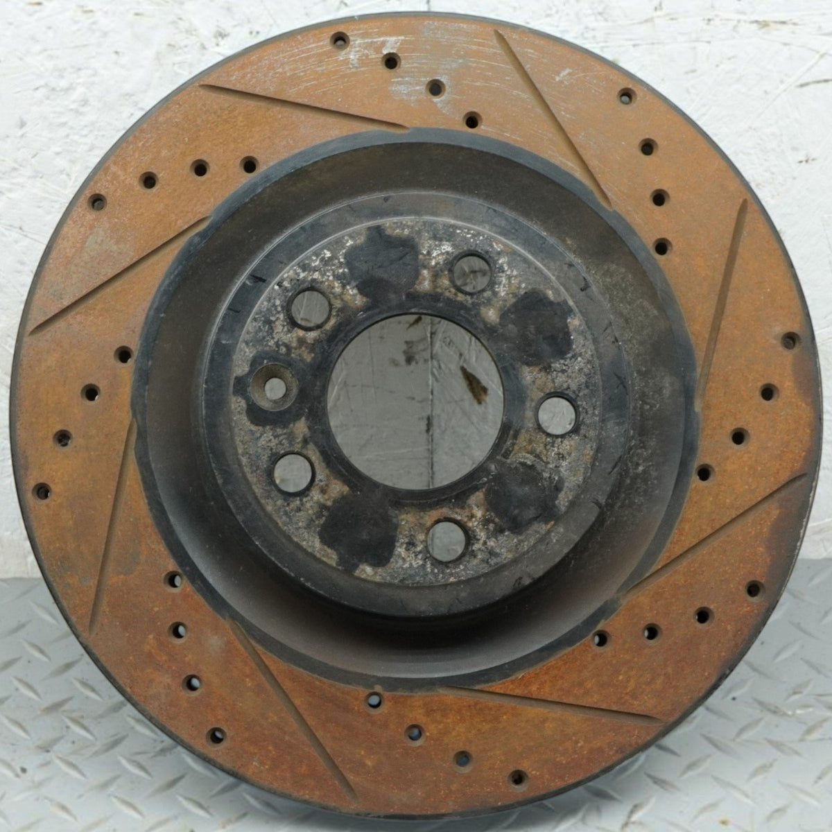 11-14 Ford Mustang GT Front Left Driver Side Brake Rotor Disc BR3Z1125A OEM